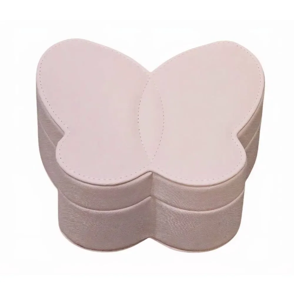 At Home‎ Butterfly Jewelry Storage Box- Pink